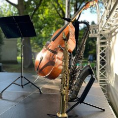 Picknickkonzert auf dem Alten Friedhof in Parchim 