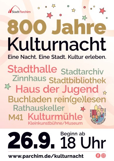 Plakat Kulturnacht Plakat Kulturnacht