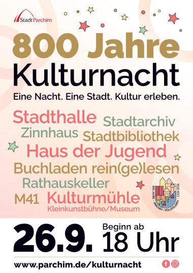 Plakat Kulturnacht Plakat Kulturnacht