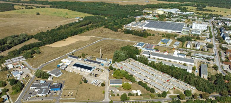 Grünes Gewerbegebiet Parchim Flächen