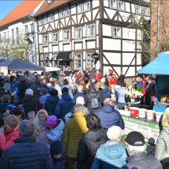 Bilder vom Bauernmarkt in Parchim